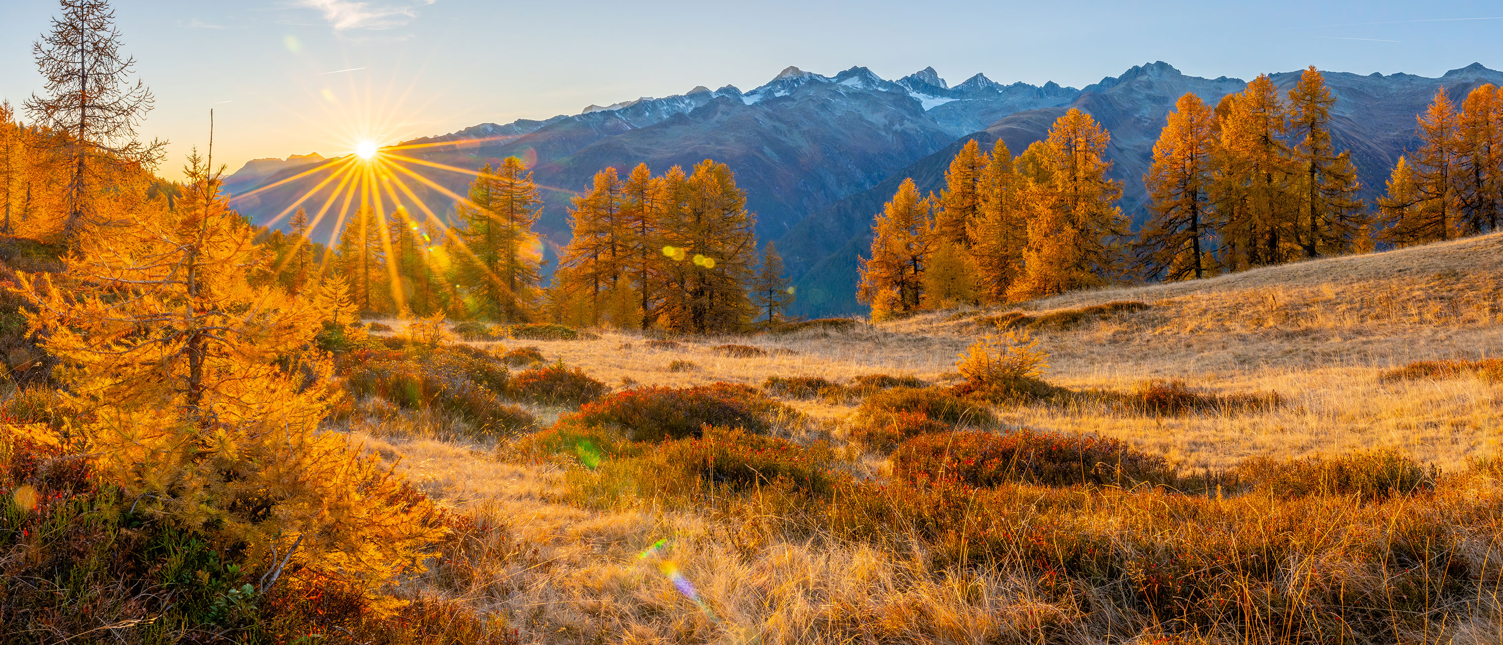 Ulrichen VS - Sonnenaufgang im Wallis